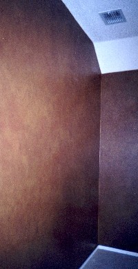 2 color faux to resemble leather